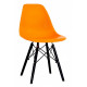 Dining chair Onder Metal NIK orange 70 BK