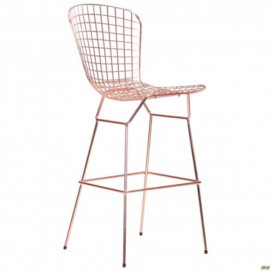 Bar chair AMF Todi, rose gold 545682