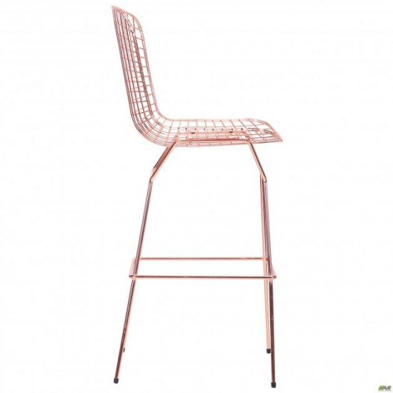 Bar chair AMF Todi, rose gold 545682