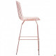 Bar chair AMF Todi, rose gold 545682