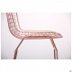 Bar chair AMF Todi, rose gold 545682