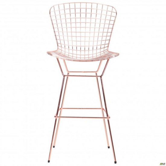 Bar chair AMF Todi, rose gold 545682