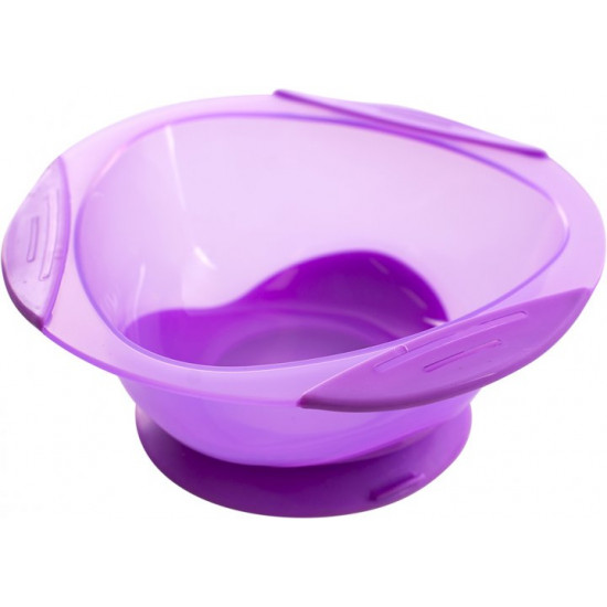 Baby Team plate with suction cup Violet (6004_violet)