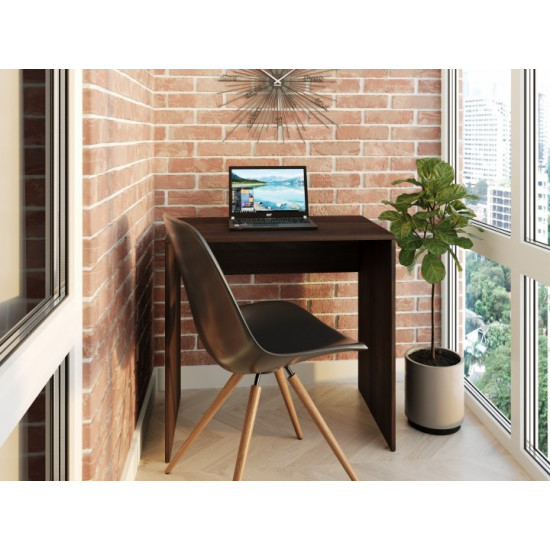 Compact laptop table Moreli Liam W800/H760/D500 mm dark Wenge