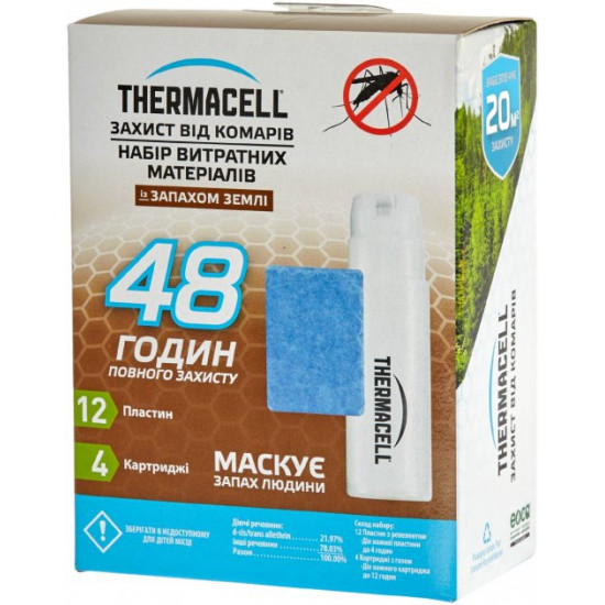 Картридж ThermaCELL E-4 Repellent Refills – Earth Scent (843654007090)