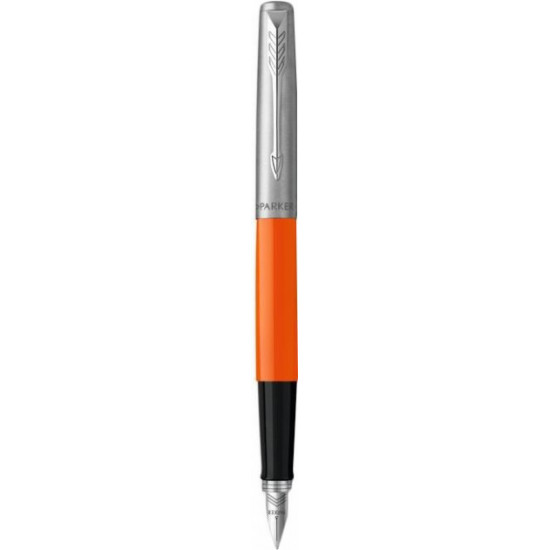 Ручка перова Parker Jotter 17 Plastic Orange CT FP F (15 411)