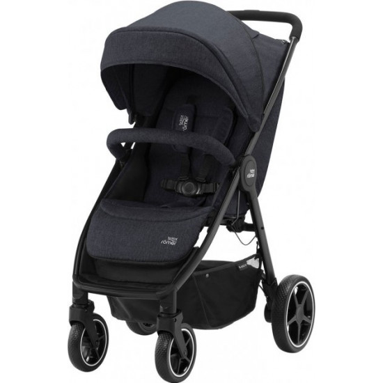  Прогулочная коляска Britax-Romer B-Agile M Black Shadow (2000032522) (4000984201574)