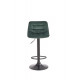 Bar stool Halmar H95 43/44/84-106/62-84 cm Green/Black