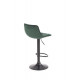 Bar stool Halmar H95 43/44/84-106/62-84 cm Green/Black