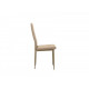 Chair for kitchen, cafe, bar artificial leather + metal N-66-2 Vetro Mebel cappuccino