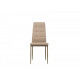 Chair for kitchen, cafe, bar artificial leather + metal N-66-2 Vetro Mebel cappuccino