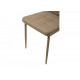 Chair for kitchen, cafe, bar artificial leather + metal N-66-2 Vetro Mebel cappuccino