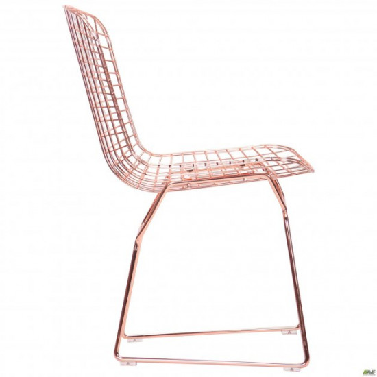 Chair AMF Rubi, rose gold 545678