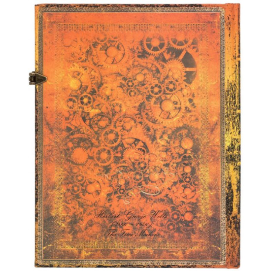 Notebook Paperblanks H.G. Wells 18 x 23 cm 144 lined pages (9781439765166)