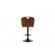 Bar chair artificial leather Vetro Mebel B-102 Brandy