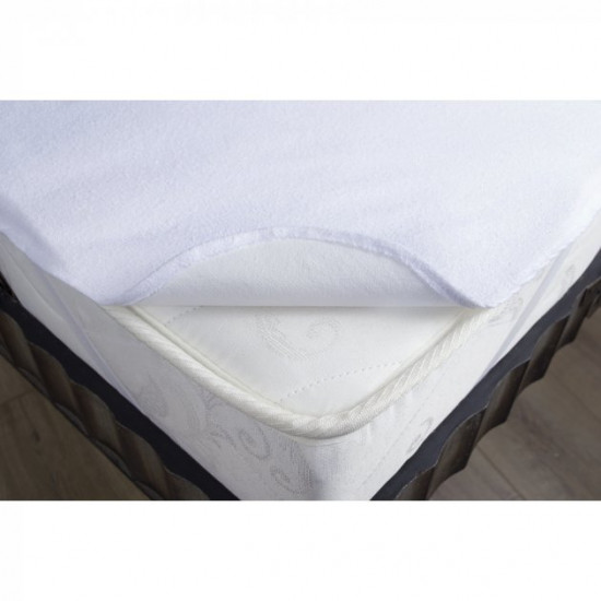 Mattress cover Aqua-Stop Super Lotus 90x200 cm White 000166714