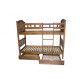 Bunk bed Venger Maxim TIN 101 made of natural alder wood Brown