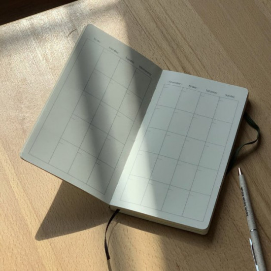  Еженедельник Compact Planner 10,5x19 см с разворотами на неделю