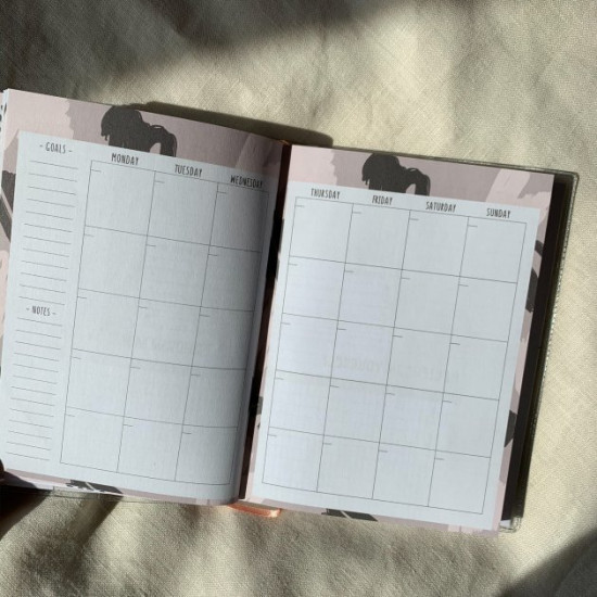 Planner Mini Be productive 12x16 cm with weekly spreads