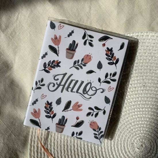 Mini Hello planner 12x16 cm with weekly spreads