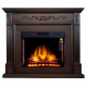 Electric fireplace with portal ArtiFlame SOHO AF28S MAHOGON BROWN ANTIQUE (with sound)