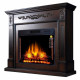 Electric fireplace with portal ArtiFlame SOHO AF28S MAHOGON BROWN ANTIQUE (with sound)