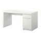 Desk IKEA MALM white, 140x65 cm 602.141.59