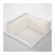 Foam mattress for crib IKEA SK?NAST 60x120x8 cm 703.210.12