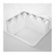 Foam mattress for crib IKEA UNDERLIG 70x160 cm white 303.393.92