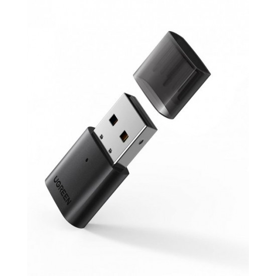  Bluetooth-адаптер UGREEN USB Bluetooth 5.0 передатчик для компьютера, ноутбука Black (US390)