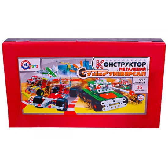 Metal construction set Superuniversal TechnoK 0939