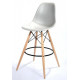  Стул барный Accord Kordo Eames Chair серый 460x420x1080 мм