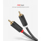  Кабель аудио Ugreen 2RCA to 2RCA 1 м (AV104)