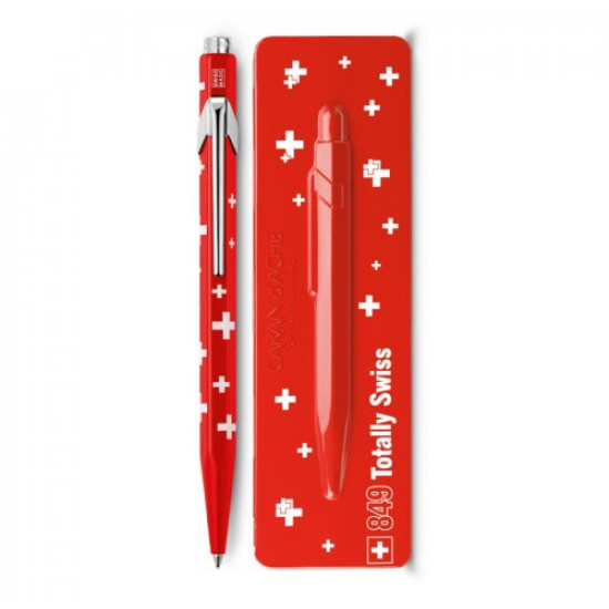 Ручка Caran d'Ache 849 Totally Swiss Флаг + бокс