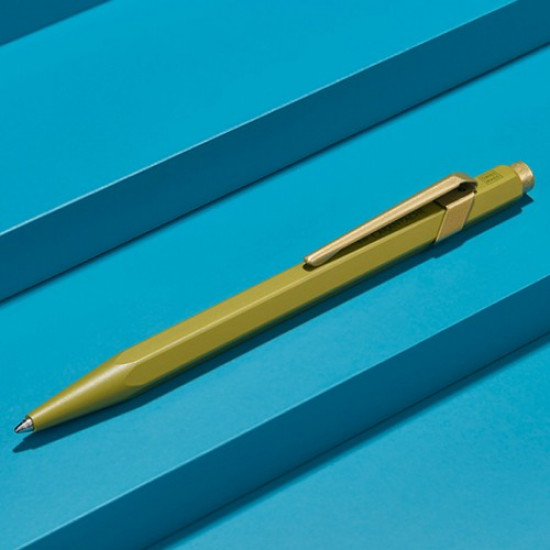 Pen Caran d'Ache 849 Claim Your Style moss green + box