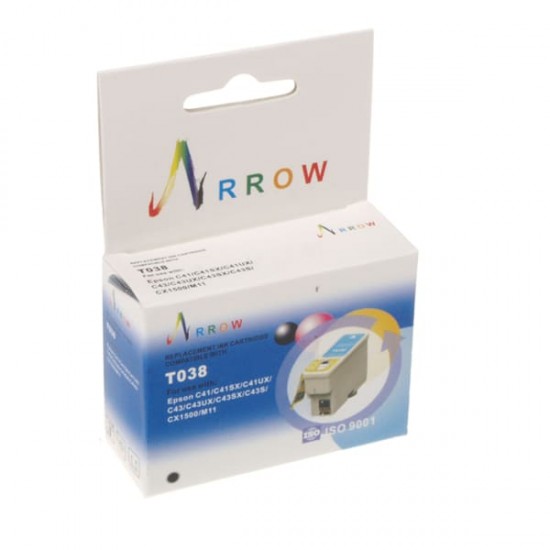 Cartridge for Epson Stylus C43UX Arrow Black T038