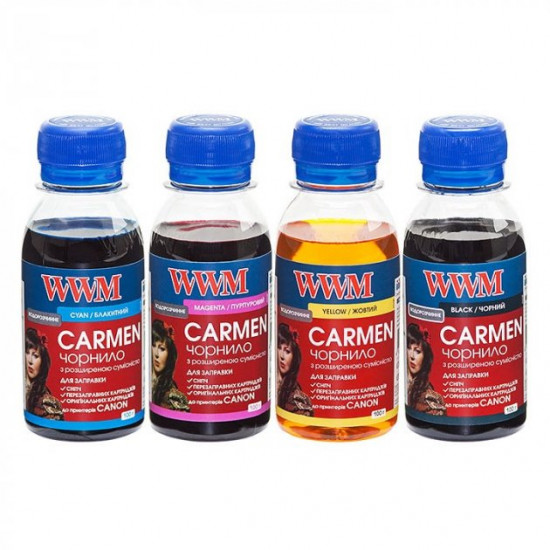 Ink for Canon PIXMA MP250 WWM 4x100g CARMEN.SET-2