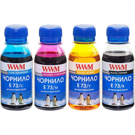 Чорнило для Epson Stylus SX445W WWM 4х100г E73SET-2