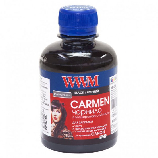 Ink for Canon PIXMA MP250 WWM CARMEN Black 200g CU/B