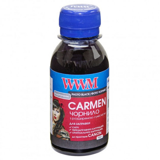 Ink for Canon PIXMA iX6840 WWM CARMEN Photo Black 100g CU/PB-2