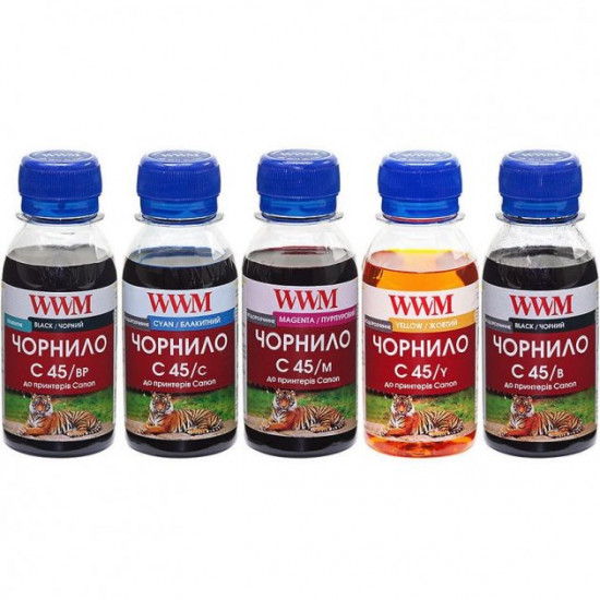 Ink for Canon PIXMA MG5540 WWM 5x100g C45SET-5