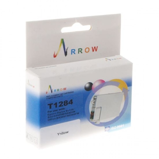 Cartridge for Epson Stylus S22 Arrow Yellow T1284