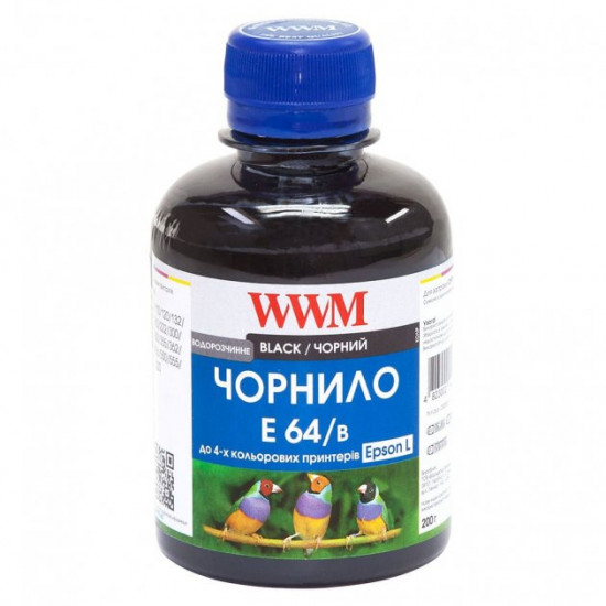 Ink for Epson L120 WWM E64 Black 200g E64/B