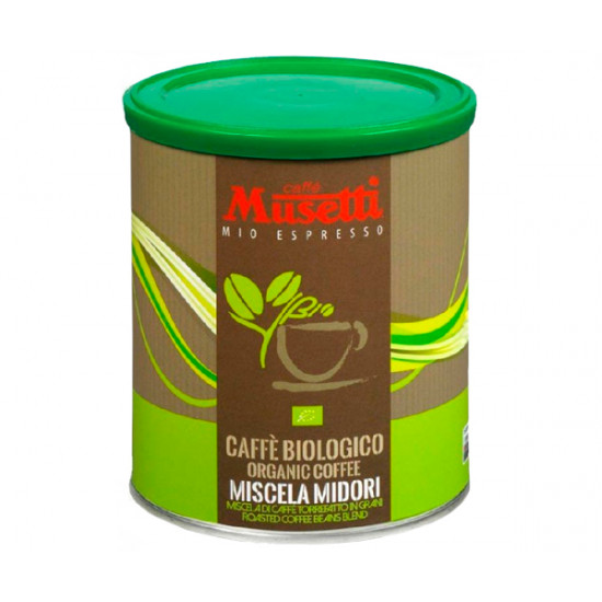  Кофе Musetti Caffe Organic Midori молотый ж/б 250 г