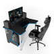 Gaming desk ZEUS IGROK-3 Black/Black