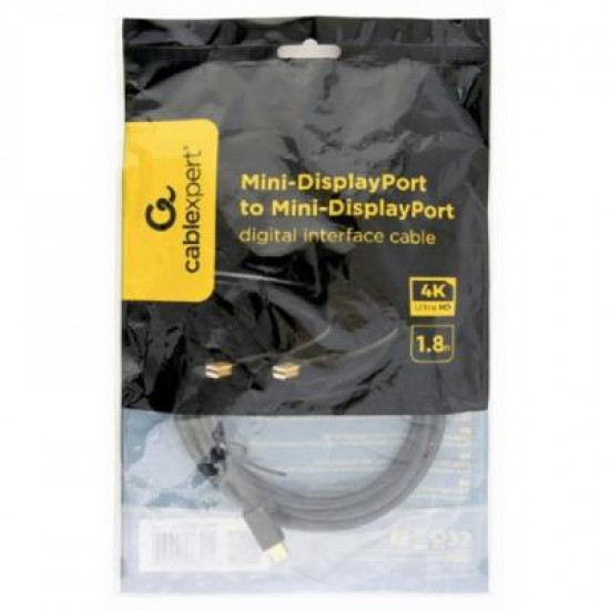 Multimedia cable miniDisplayPort to miniDisplayPort 1.8m Cablexpert (CCP-mDPmDP2-6)