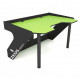 Ergonomic gaming desk Geroy Zeus green+black