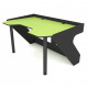 Ergonomic gaming desk Geroy Zeus green+black