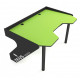 Ergonomic gaming desk Geroy Zeus green+black