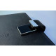 Business Powerbank notepad with digital lock + wireless charging and USB flash drive